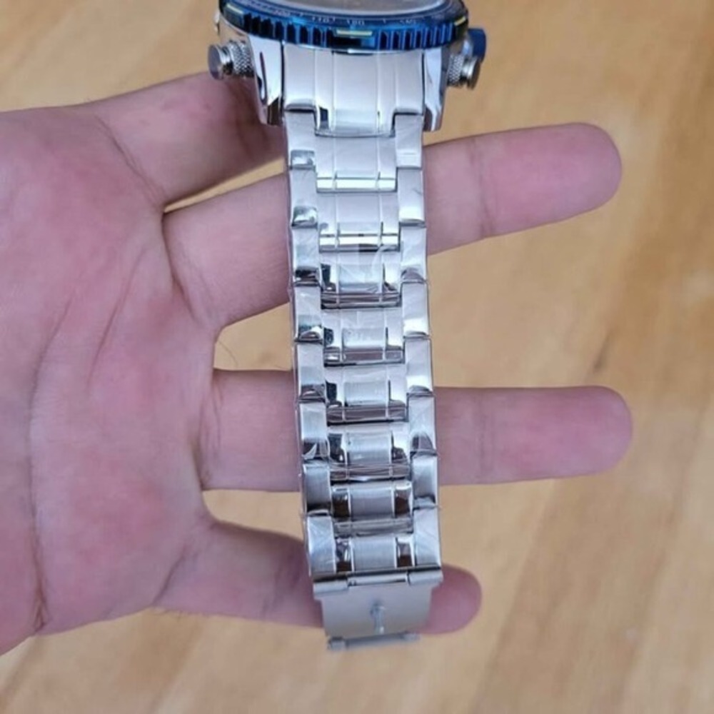 NAVIFORCE New Stylish Dual Display Watch in Stainless Steel For Men‎ - Picture 8 of 11